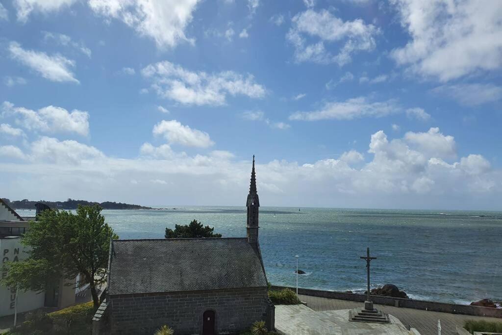 Le Phare De La Croix Pleine Vue Mer Centre Ville กงการ์โน ภายนอก รูปภาพ